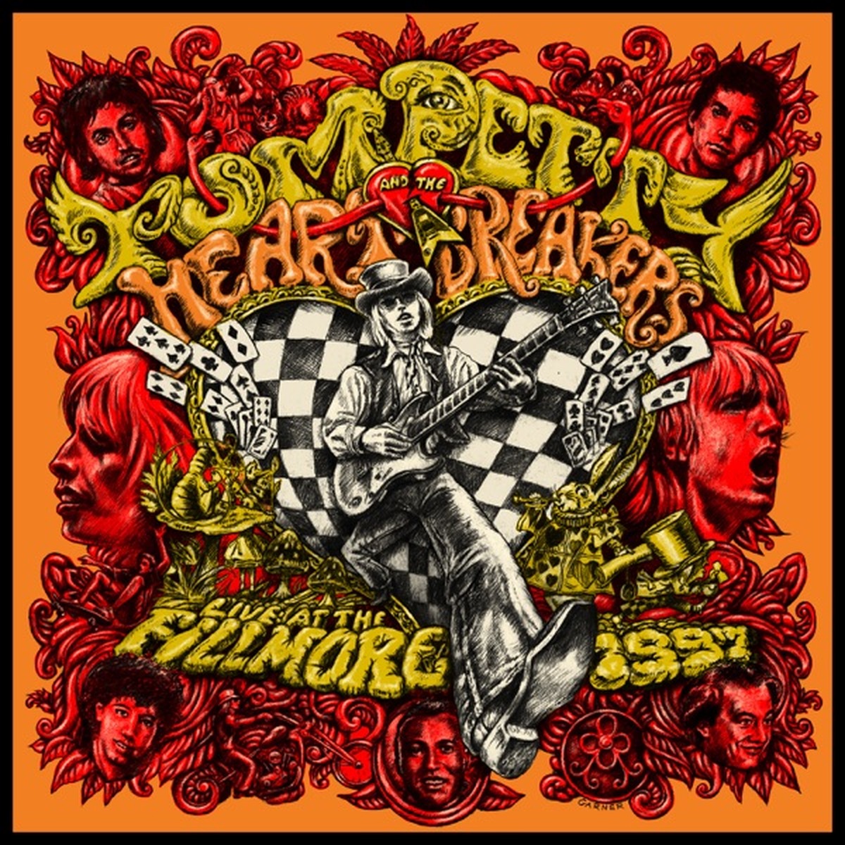 Live at the Fillmore 1997 by Tom Petty album cover