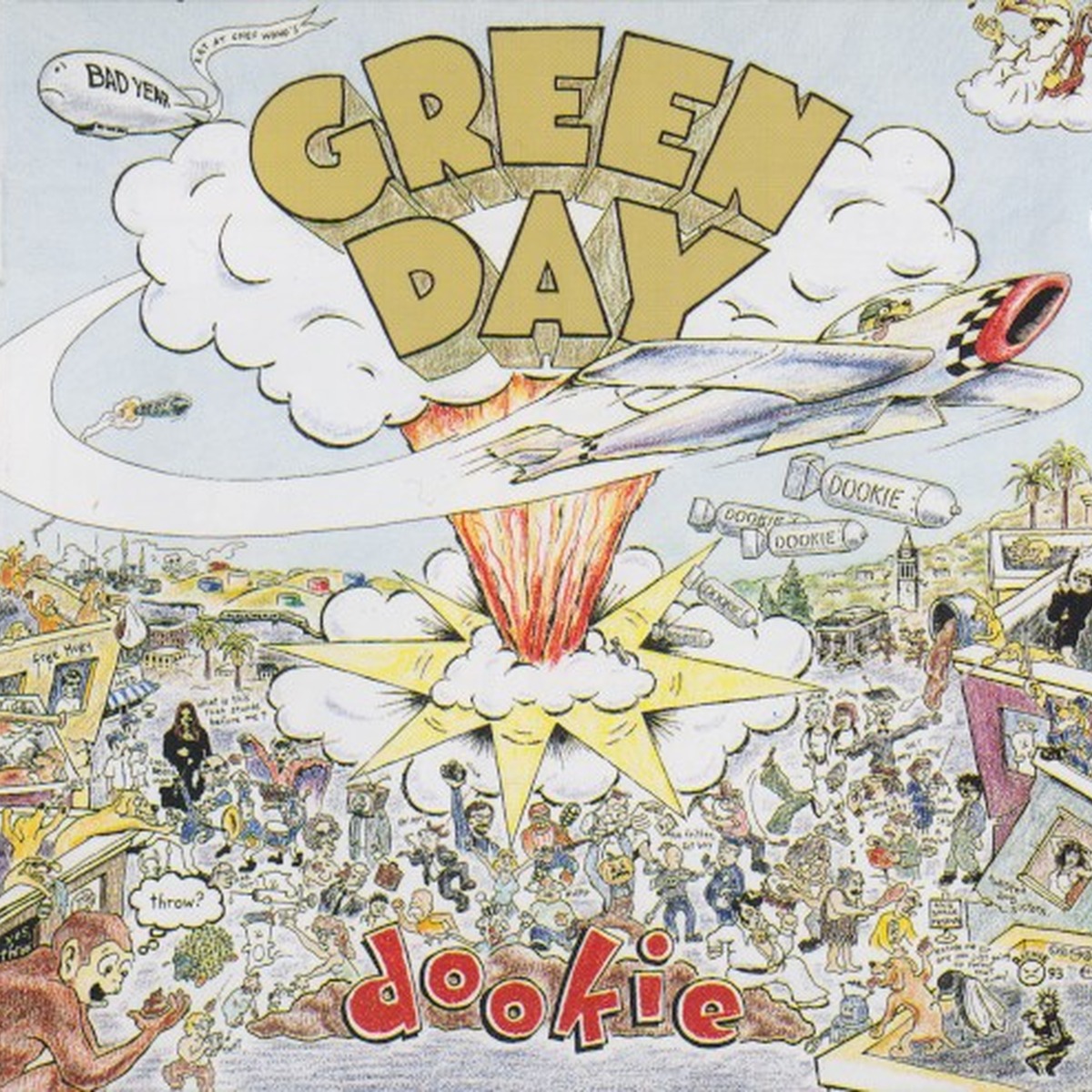 Dookie by Green Day album cover