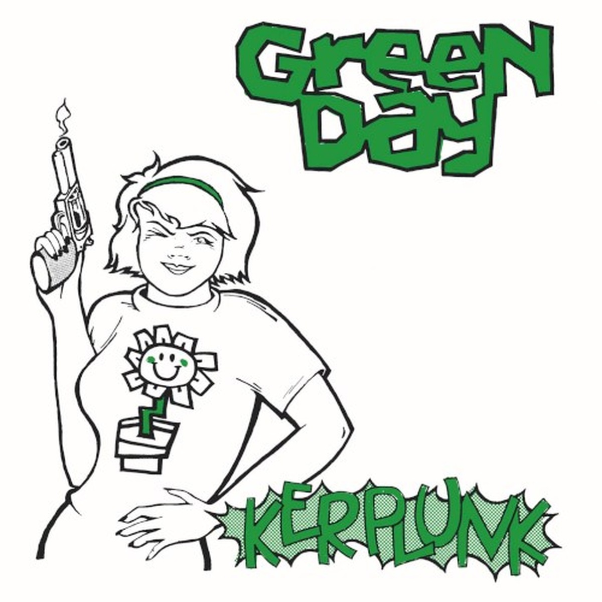 Kerplunk by Green Day album cover