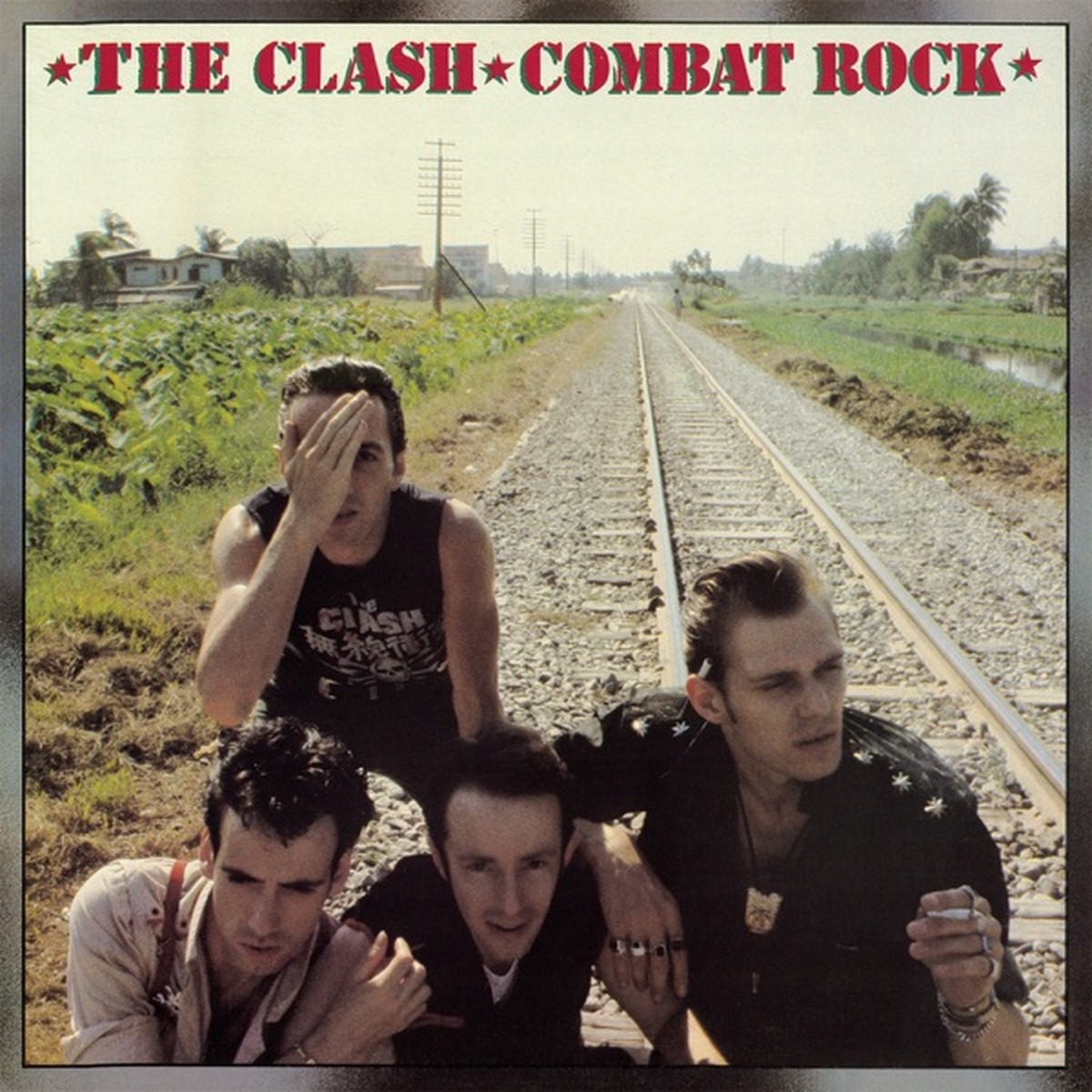 The Singles (1991 The Clash album) by The Clash album cover