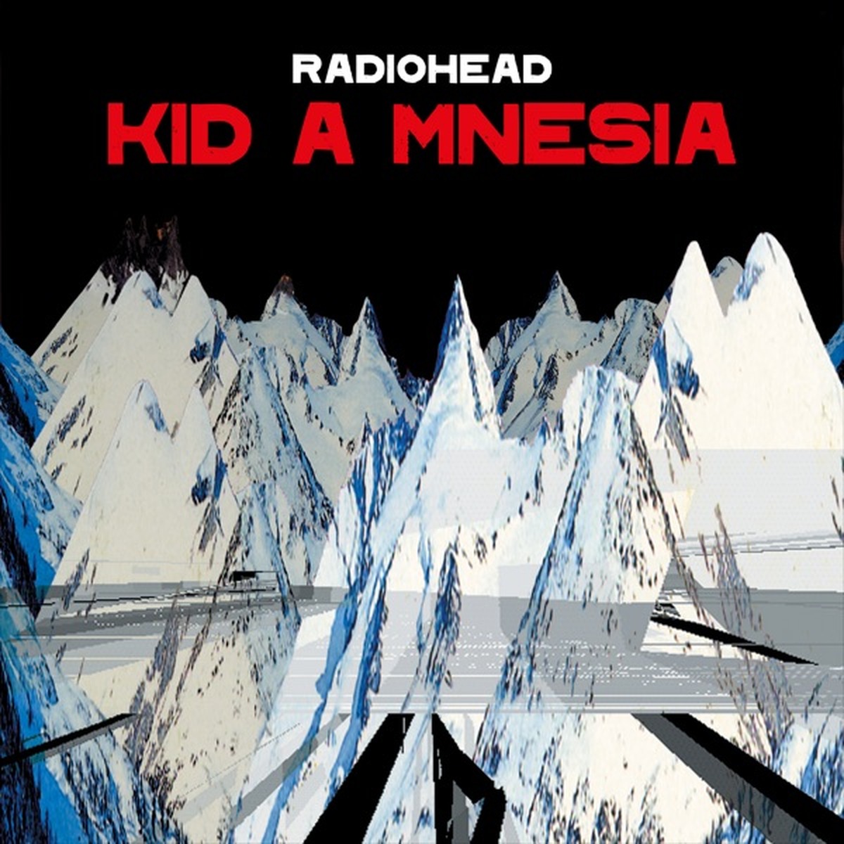 Kid A Mnesia by Radiohead album cover
