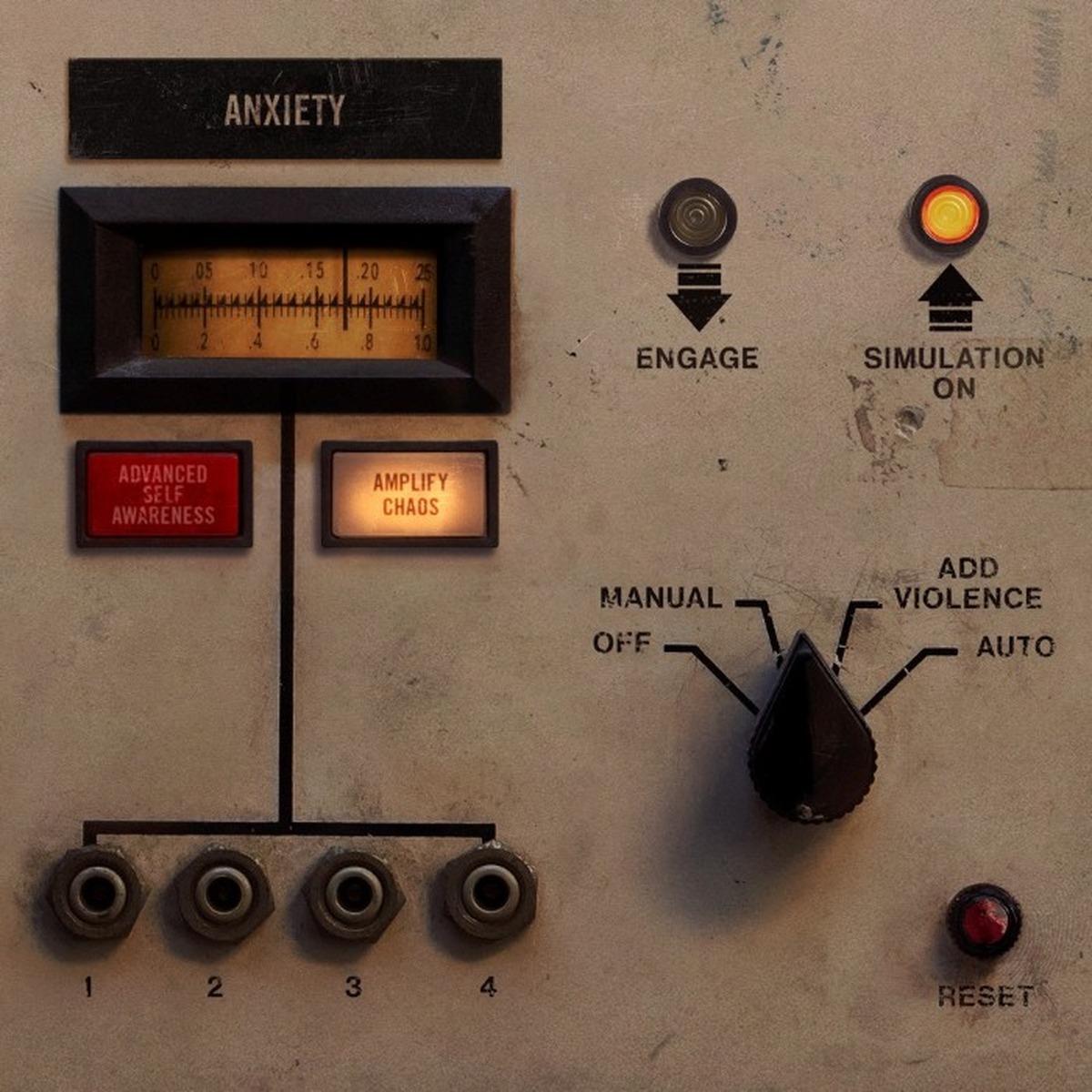 Add Violence by Nine Inch Nails album cover