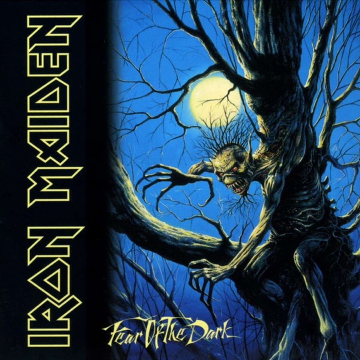 Fear of the Dark (Iron Maiden album) by Iron Maiden album cover