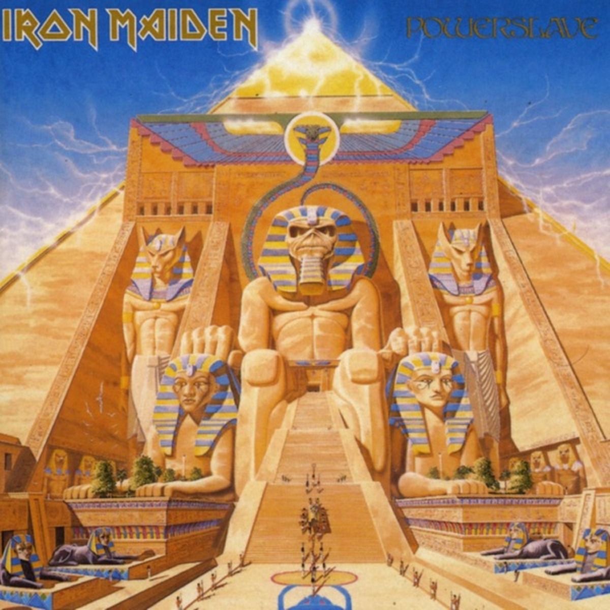 Powerslave by Iron Maiden album cover