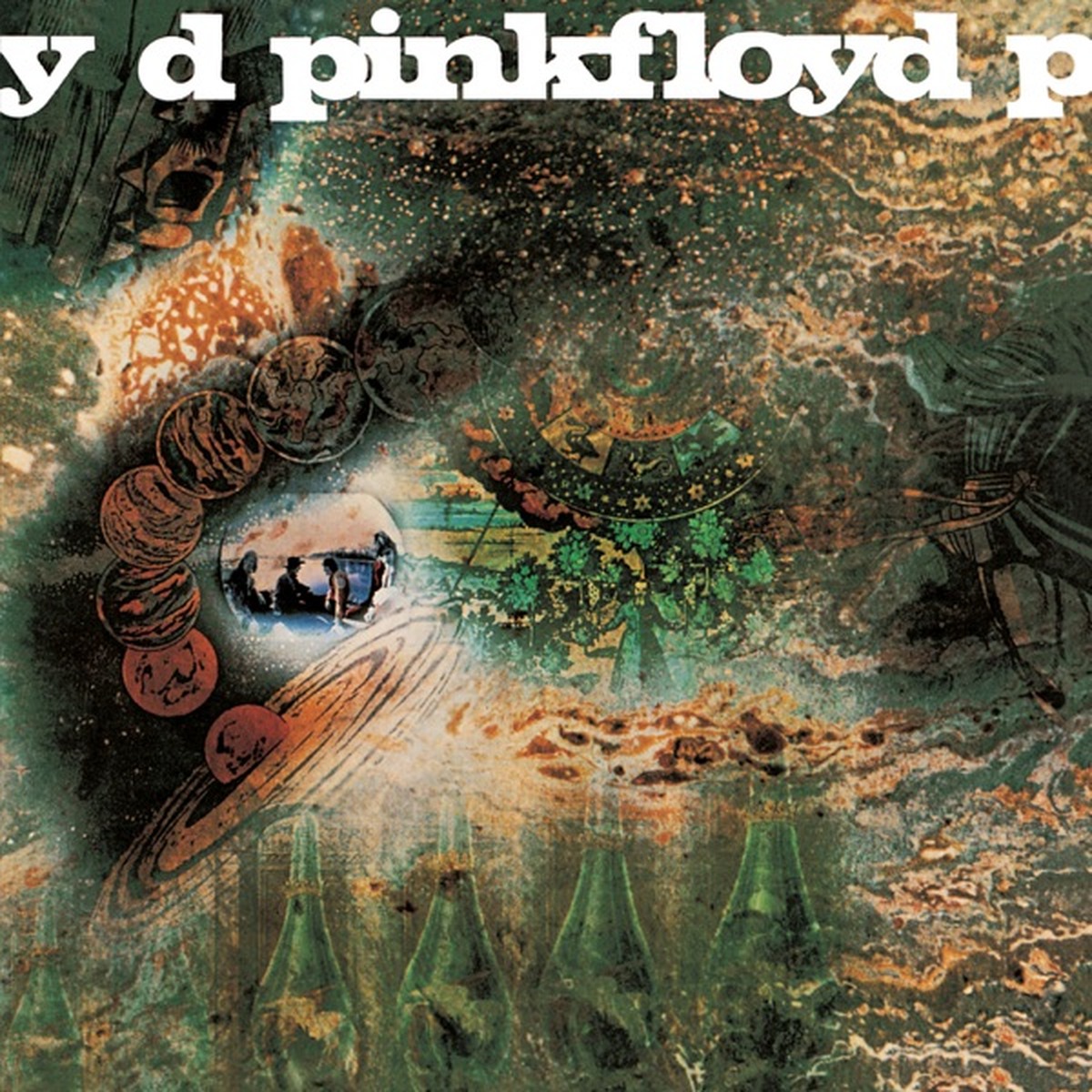 A Saucerful of Secrets by Pink Floyd album cover