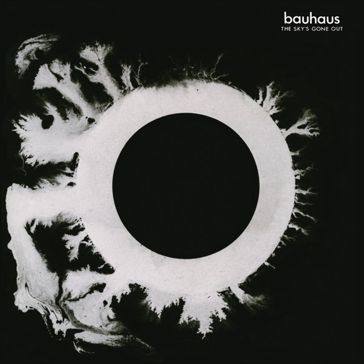 The Sky's Gone Out by Bauhaus album cover