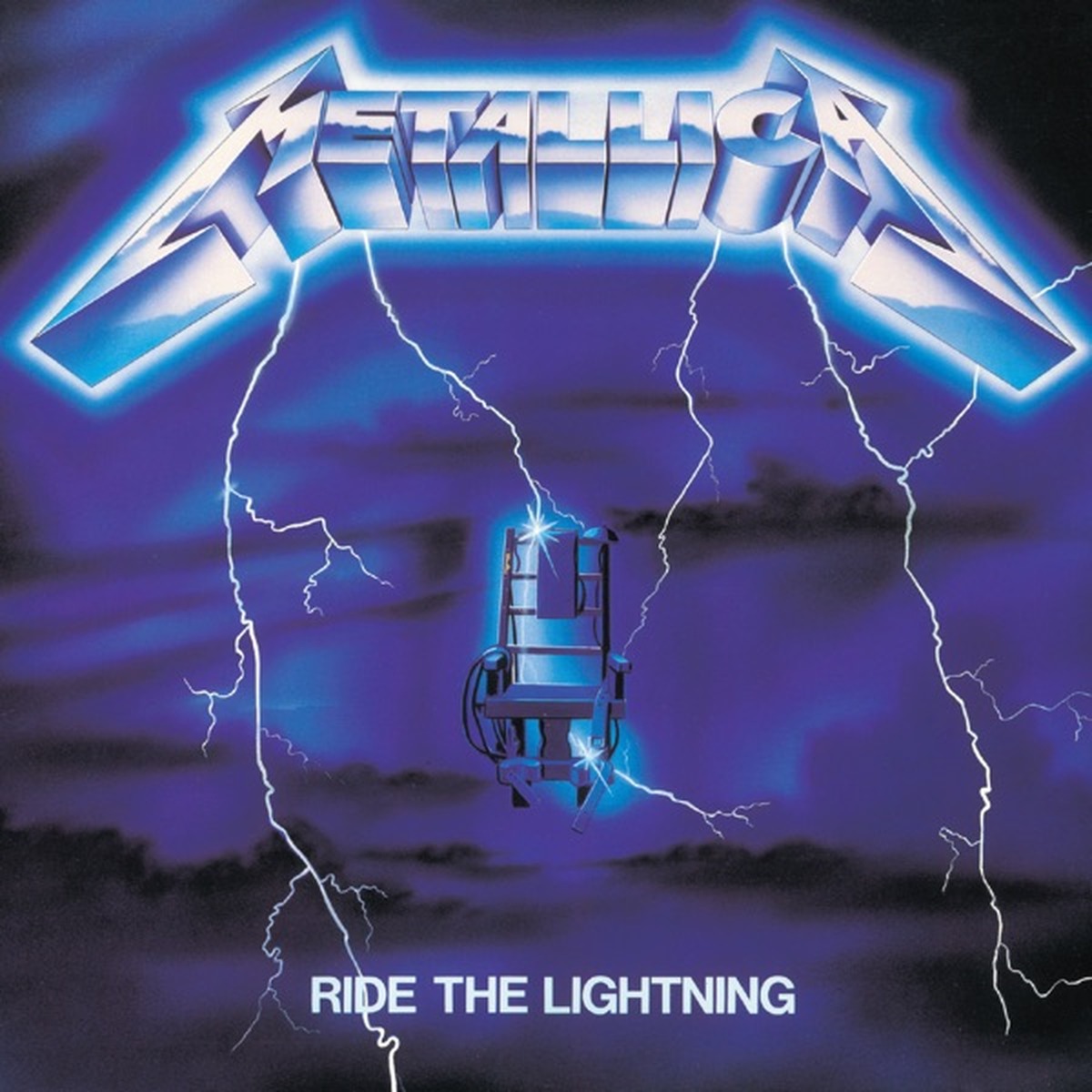 Ride the Lightning by Metallica album cover