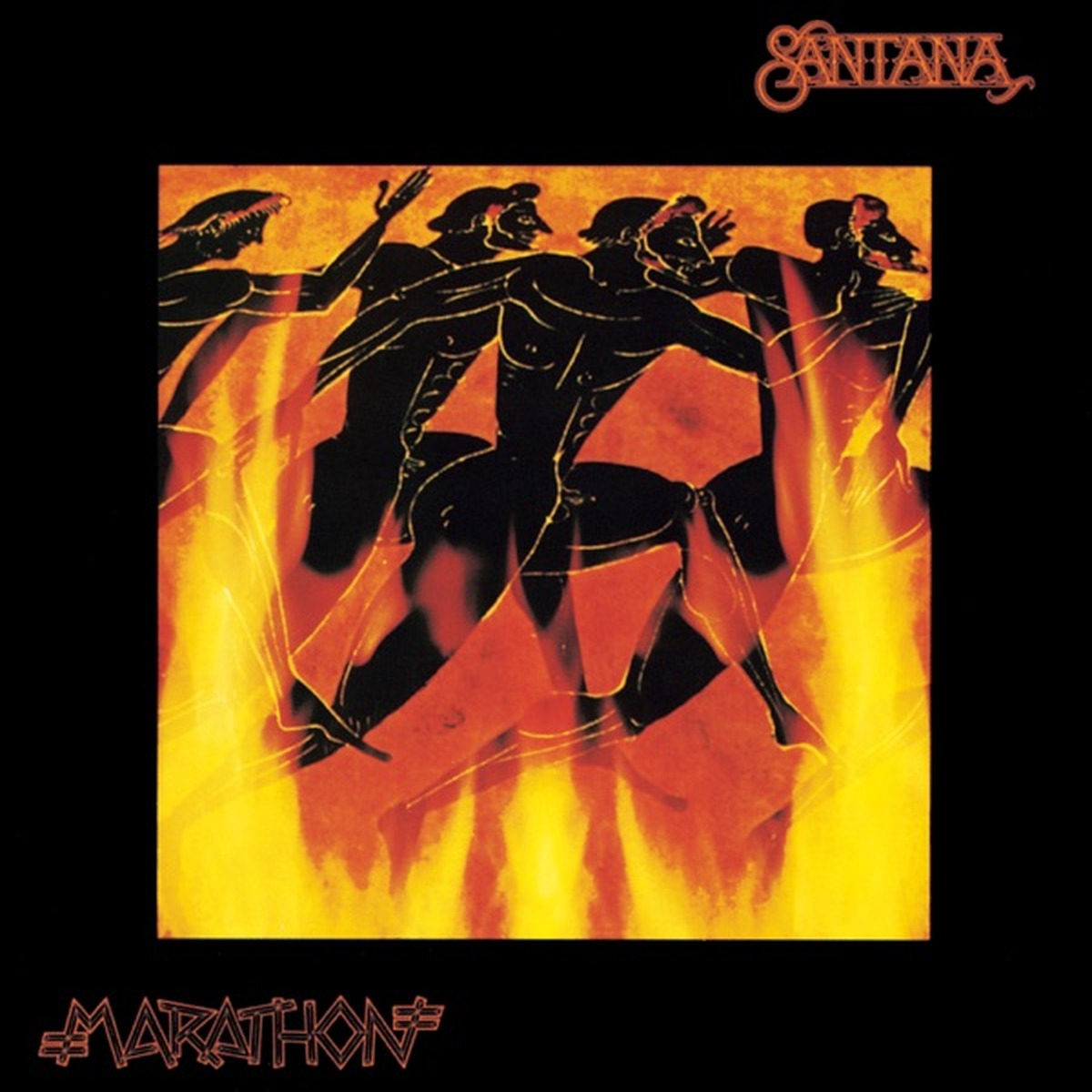 Marathon by Santana album cover