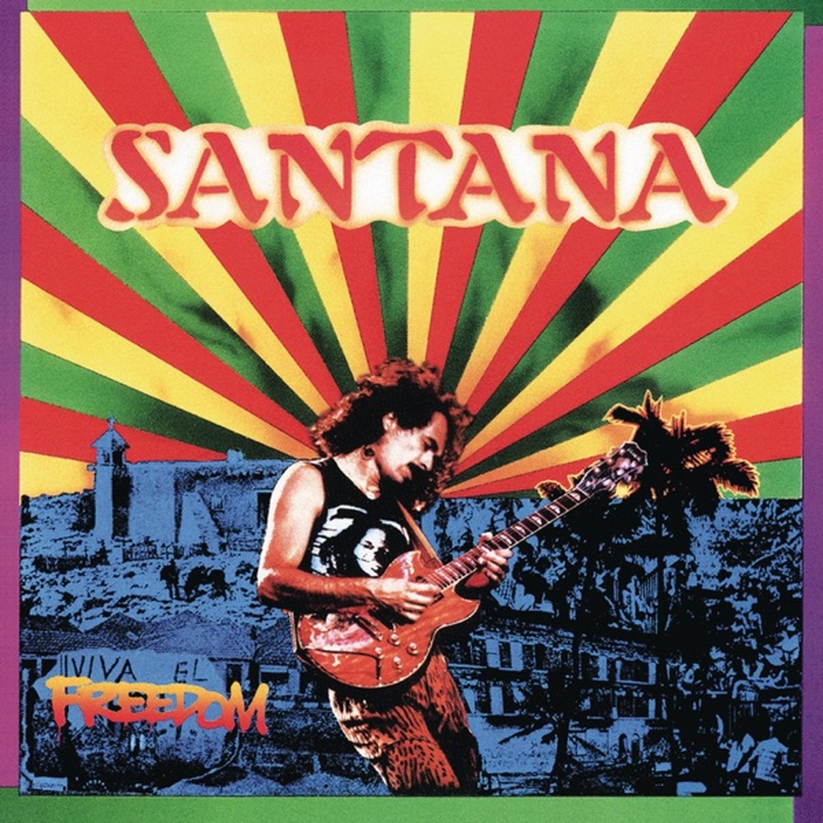 Freedom by Santana album cover