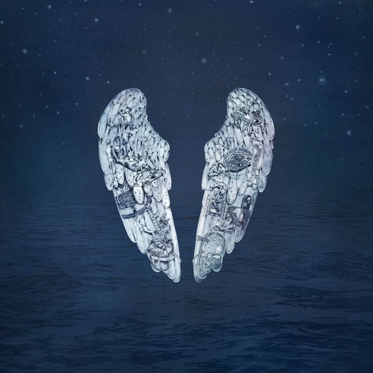 Ghost Stories (Coldplay album) by Coldplay album cover