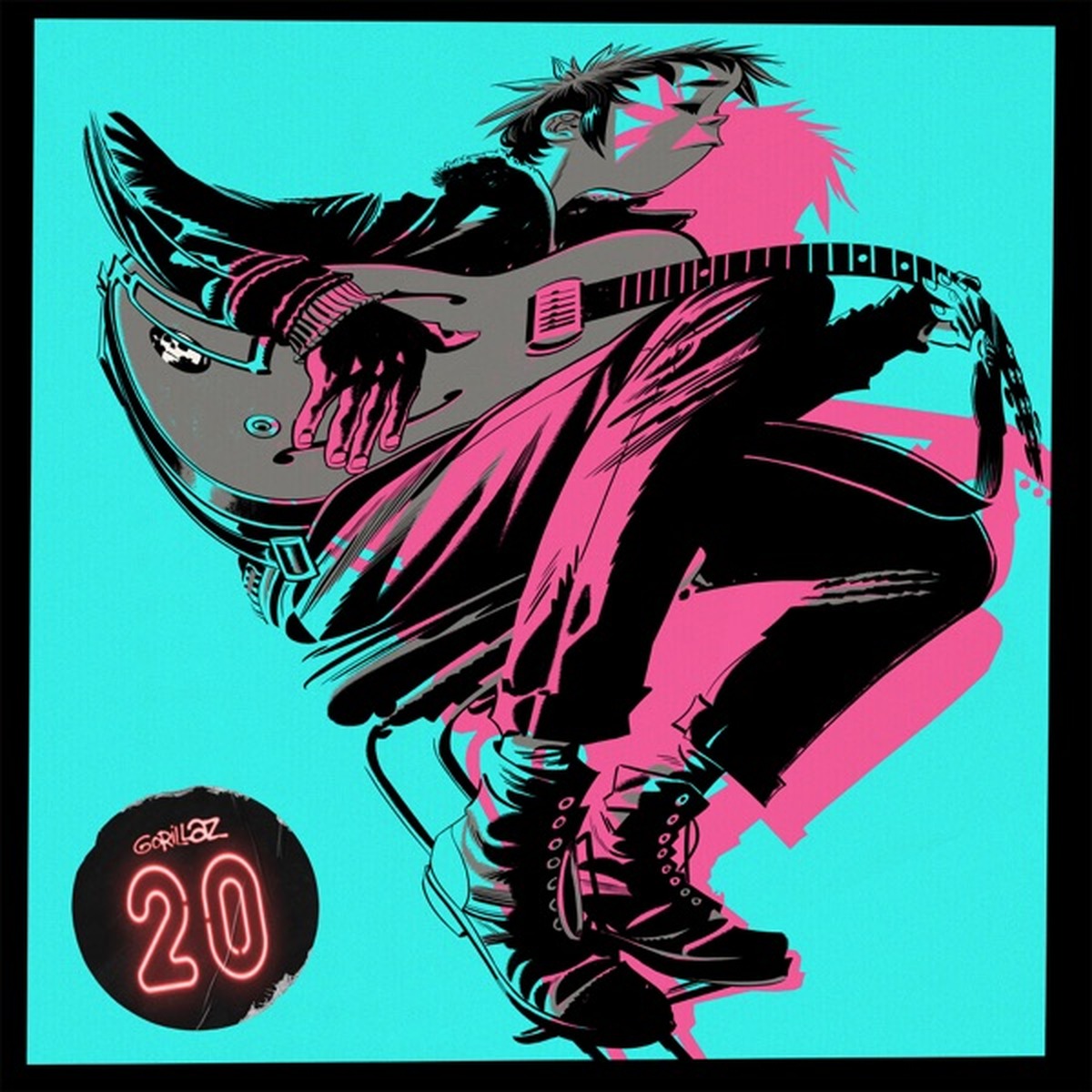 The Now Now by Gorillaz album cover