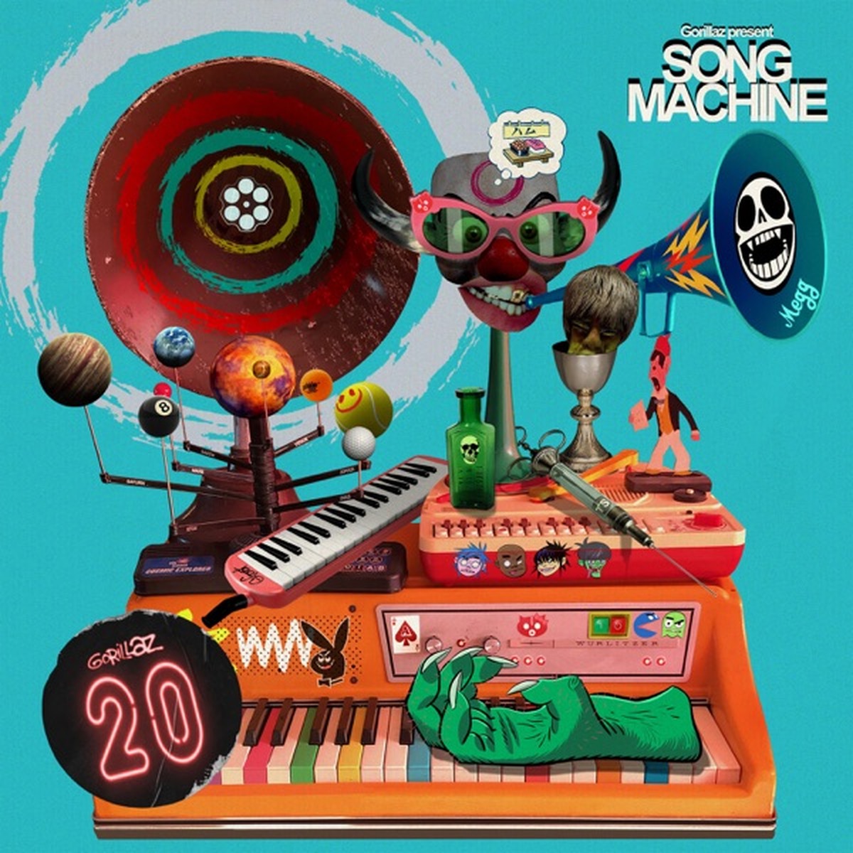 Song Machine, Season One: Strange Timez by Gorillaz album cover