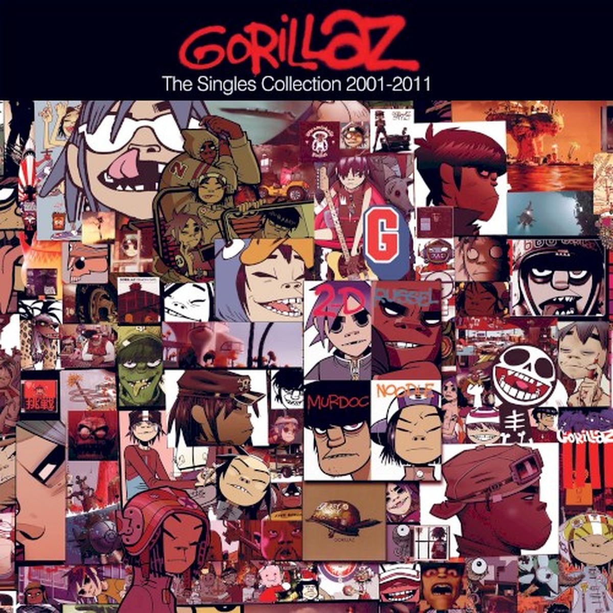 The Singles Collection 2001–2011 by Gorillaz