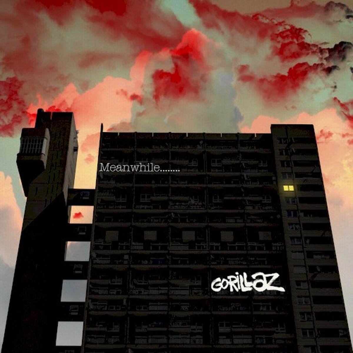 Meanwhile EP by Gorillaz album cover