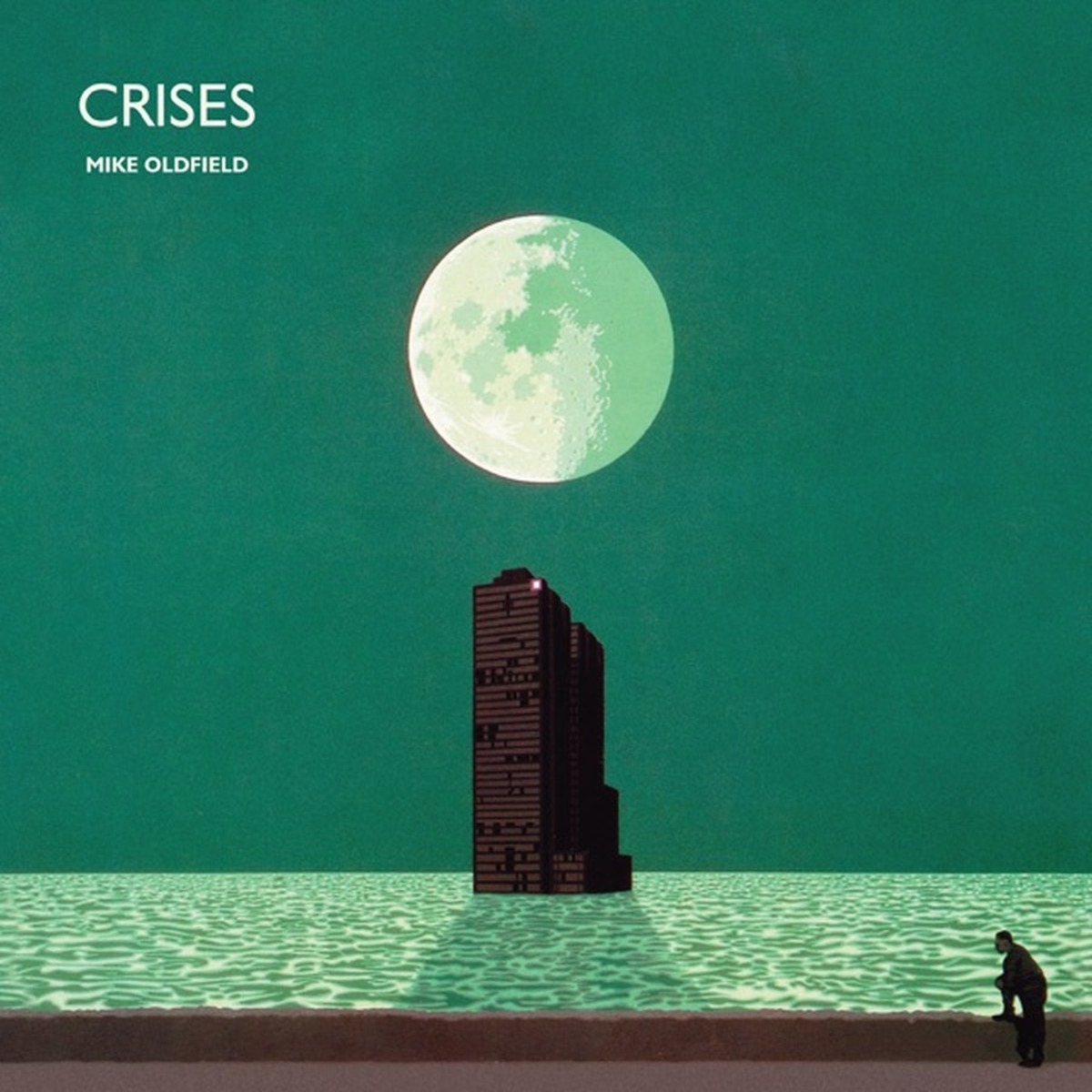 Crises (album) by Mike Oldfield album cover