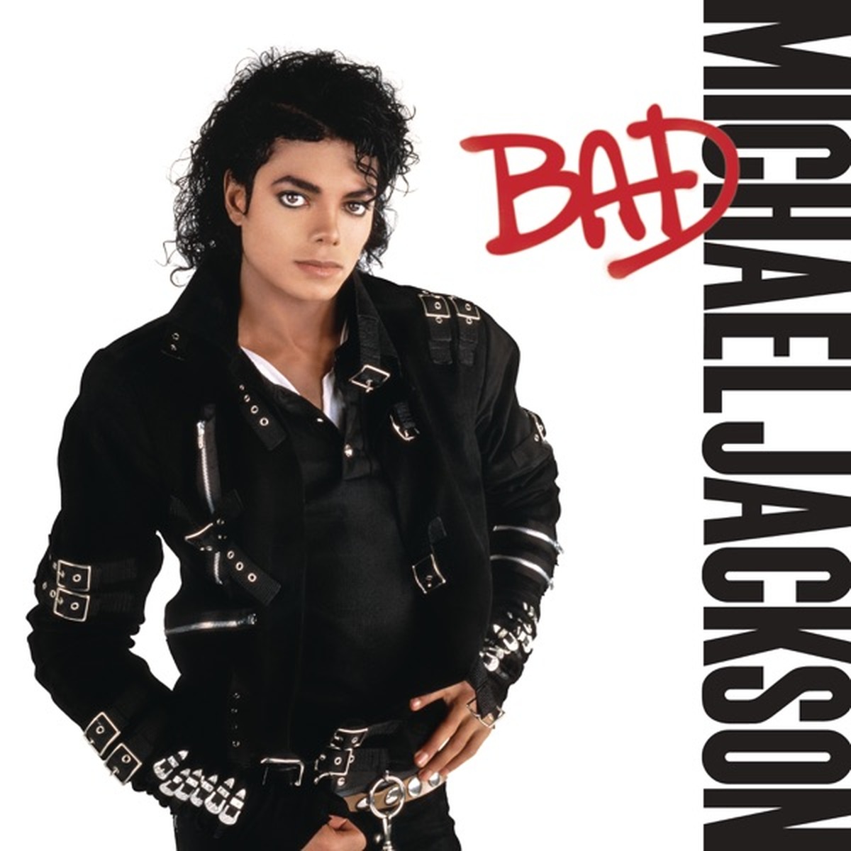 Bad (album) by Michael Jackson album cover