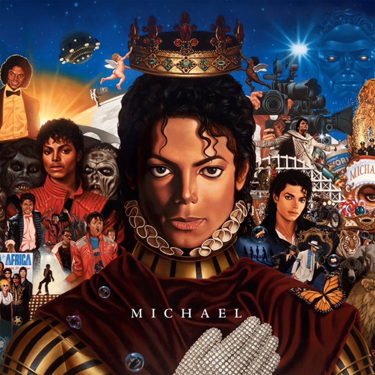 Michael by Michael Jackson album cover