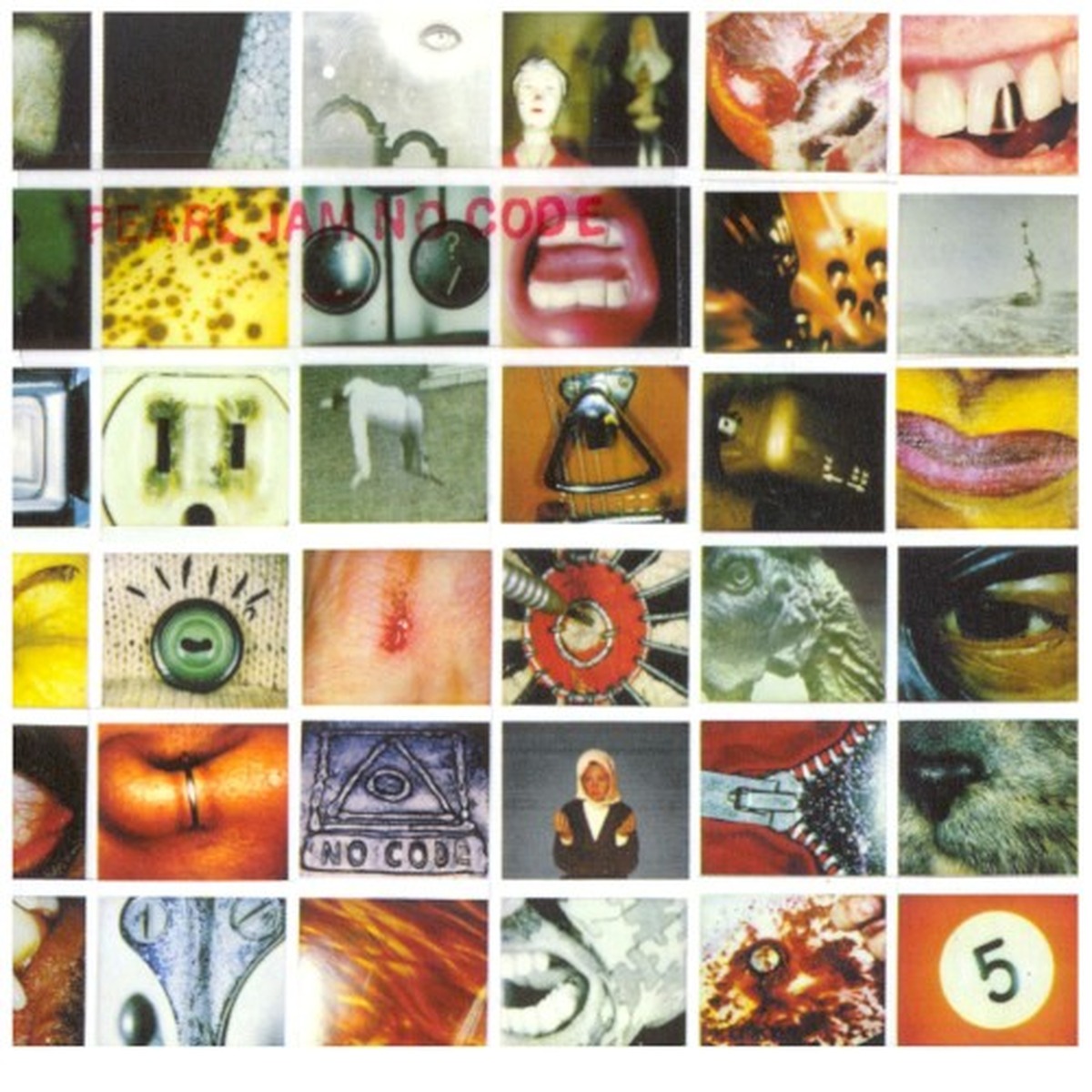No Code by Pearl Jam album cover