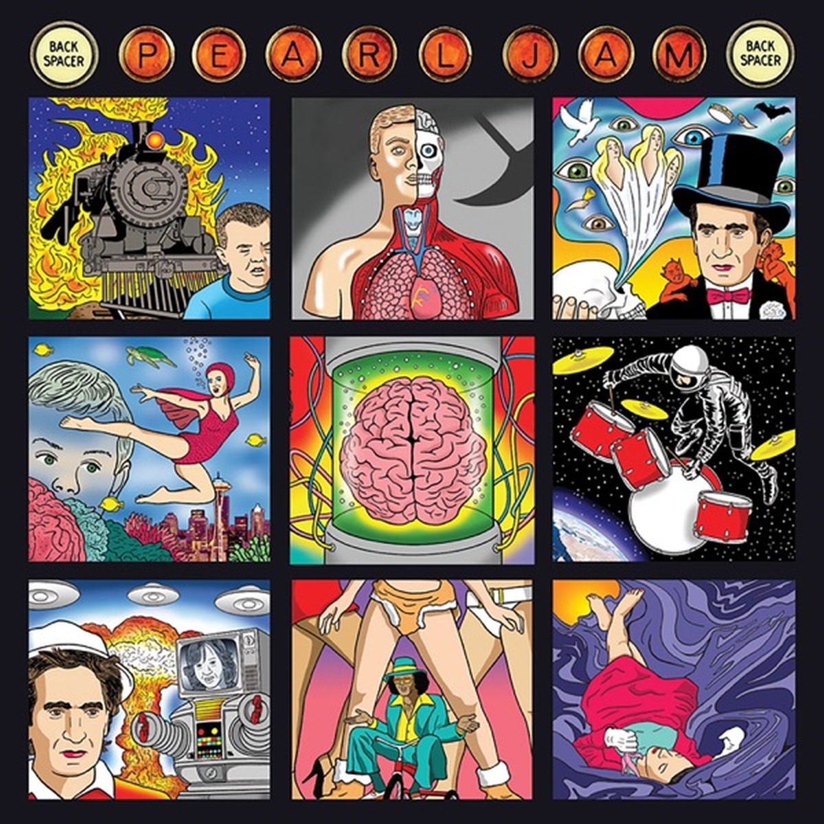 Backspacer cover