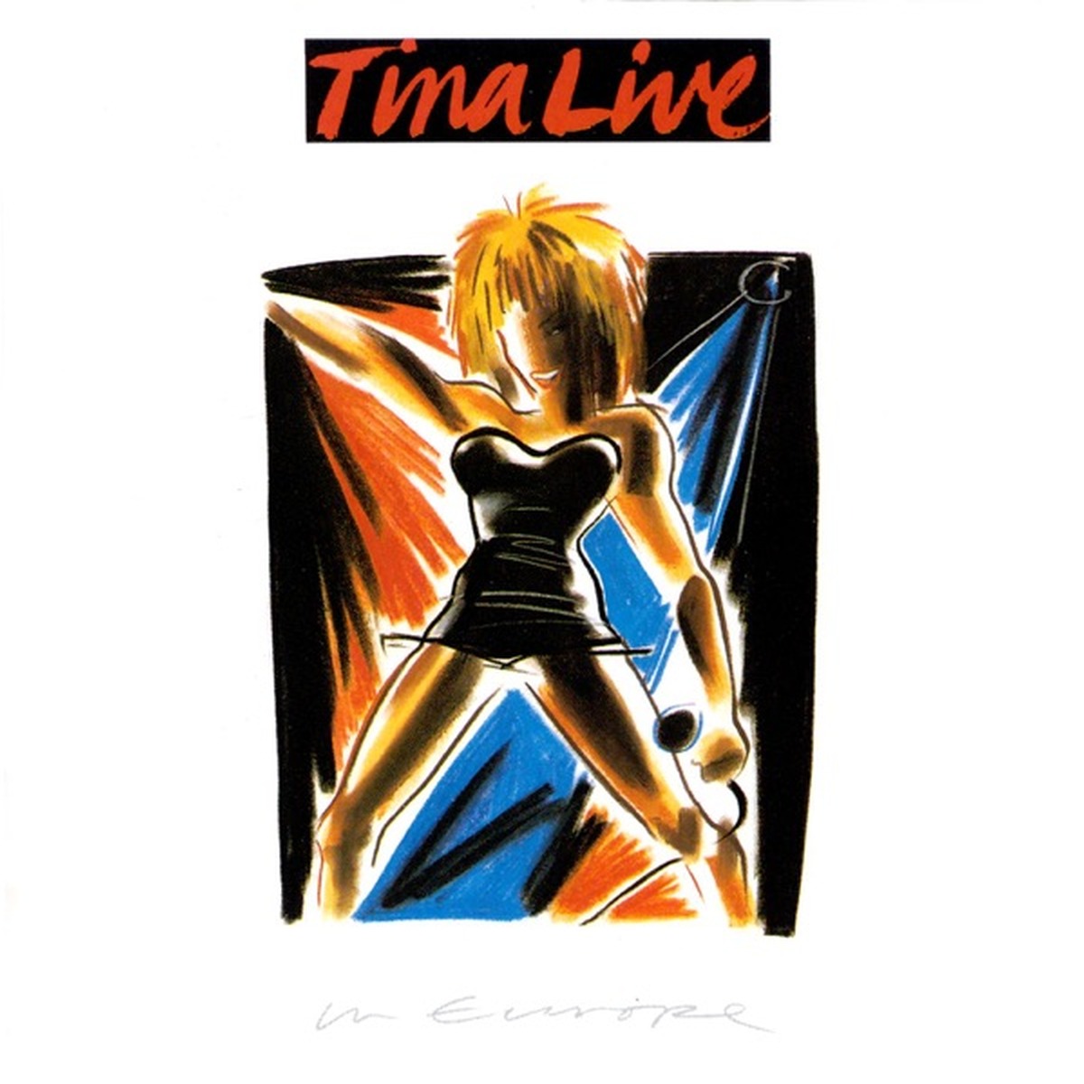 Tina Live in Europe by Tina Turner album cover
