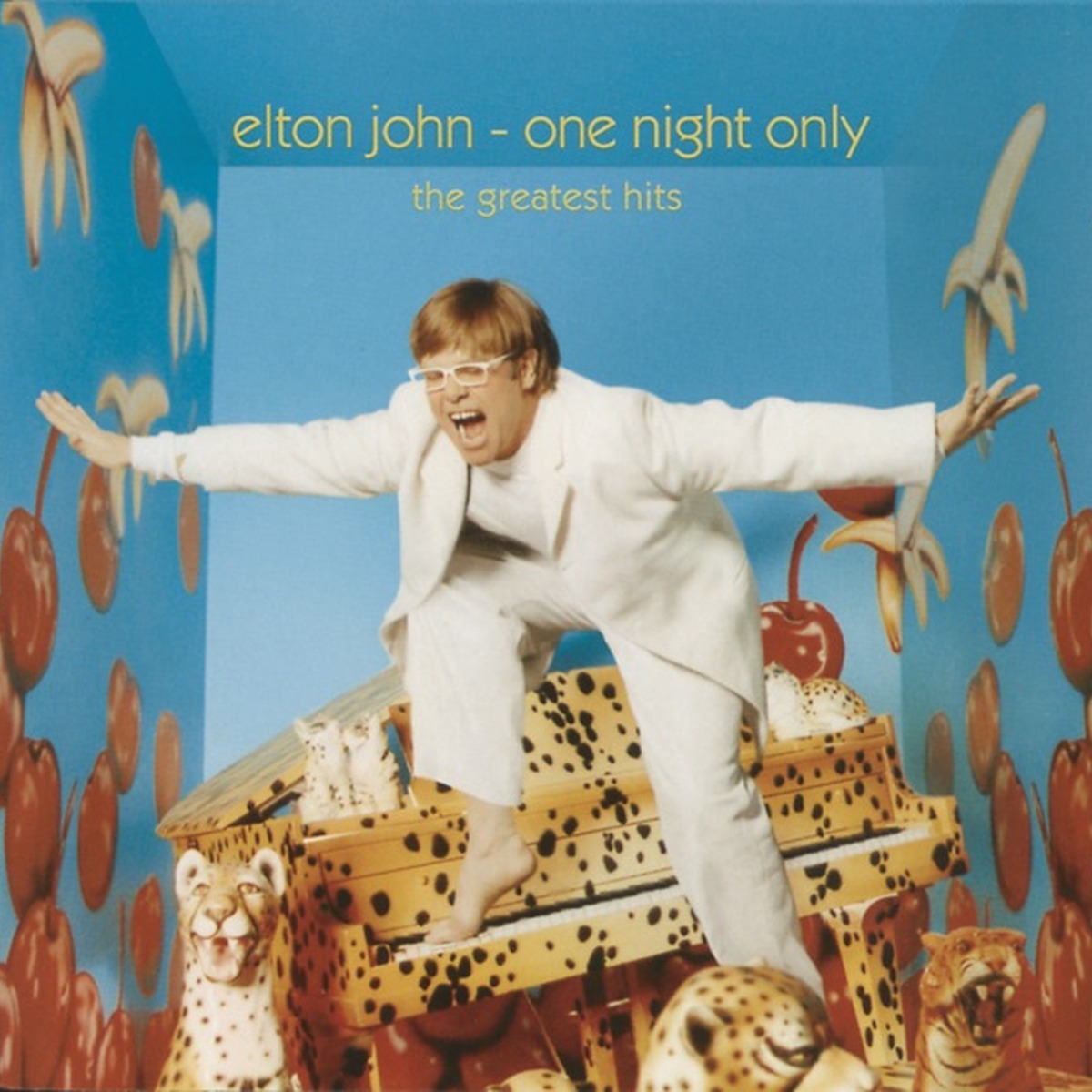 Greatest Hits by Elton John album cover