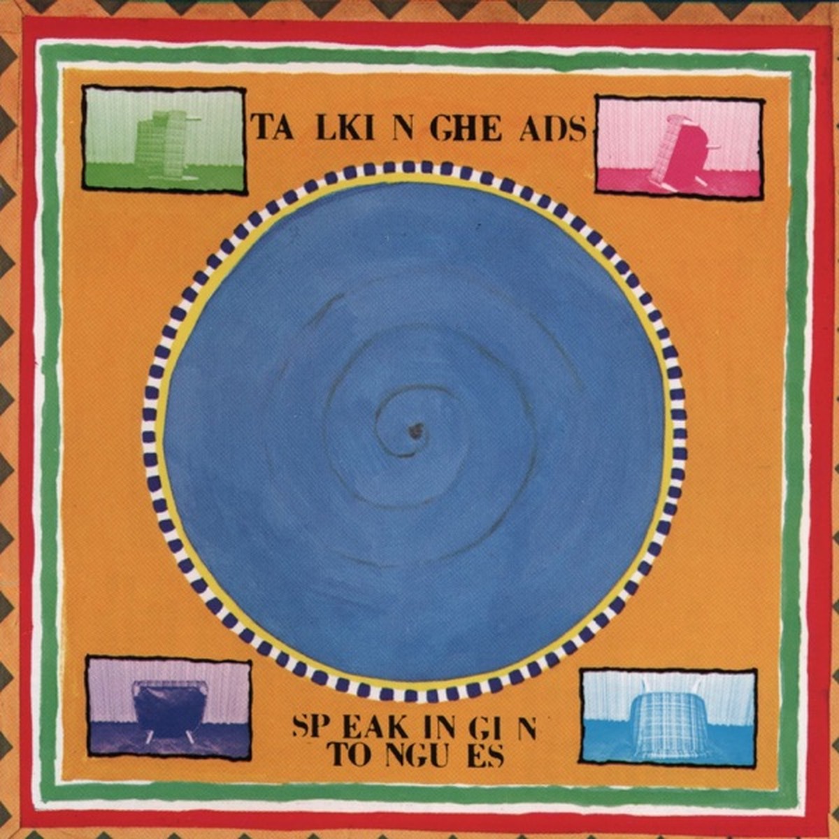 Speaking in Tongues (Talking Heads album) by Talking Heads album cover