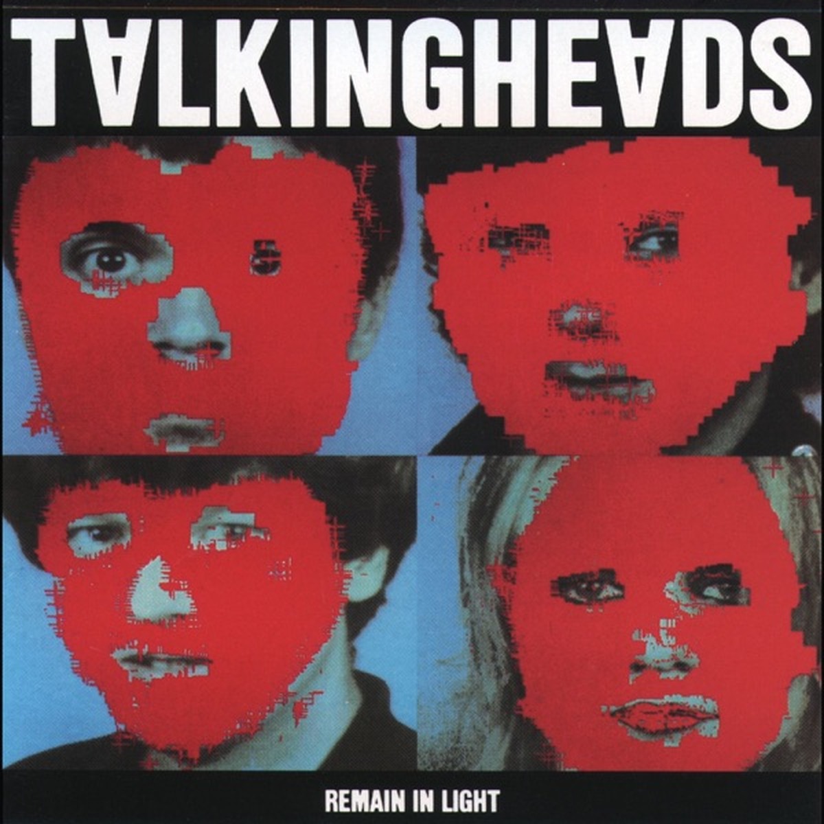 Remain in Light by Talking Heads album cover