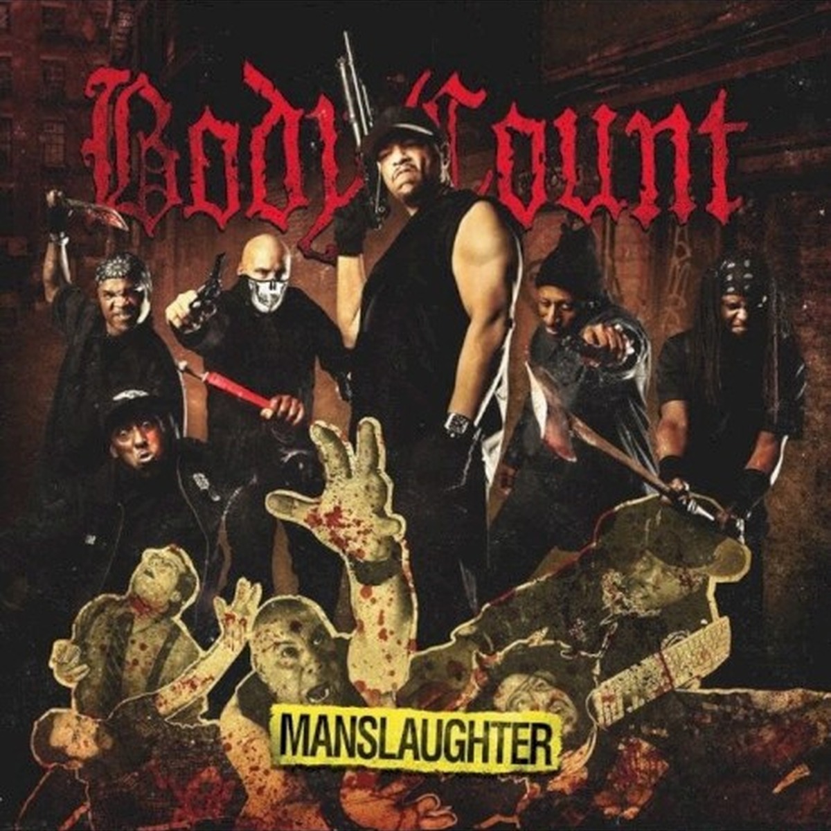 Manslaughter (album) by Body Count album cover