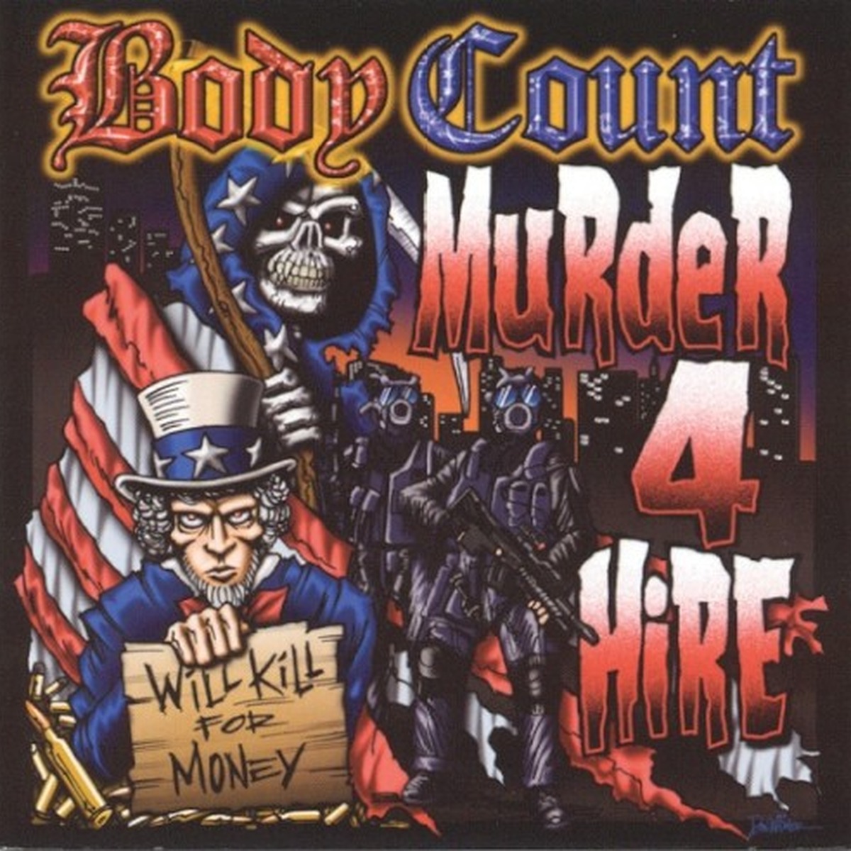 Murder 4 Hire by Body Count album cover