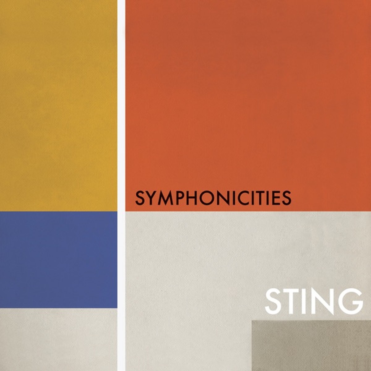 Symphonicities by Sting album cover