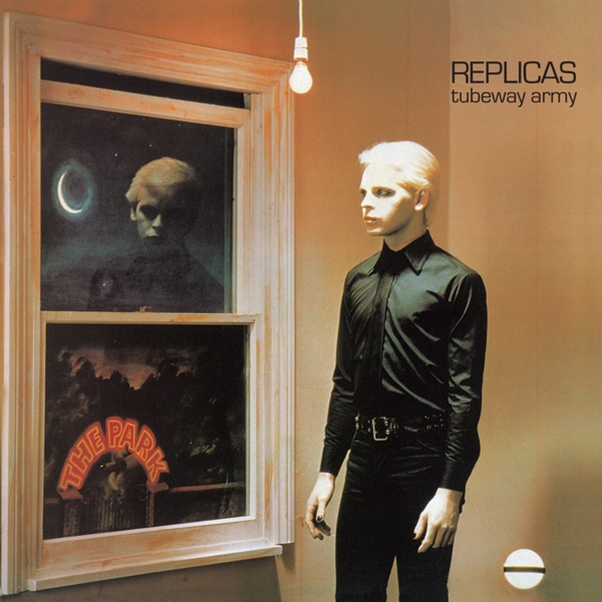 Replicas (album) by Tubeway Army album cover
