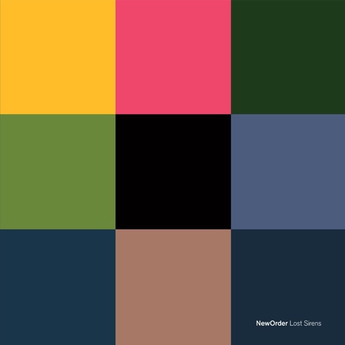 Lost Sirens by New Order album cover