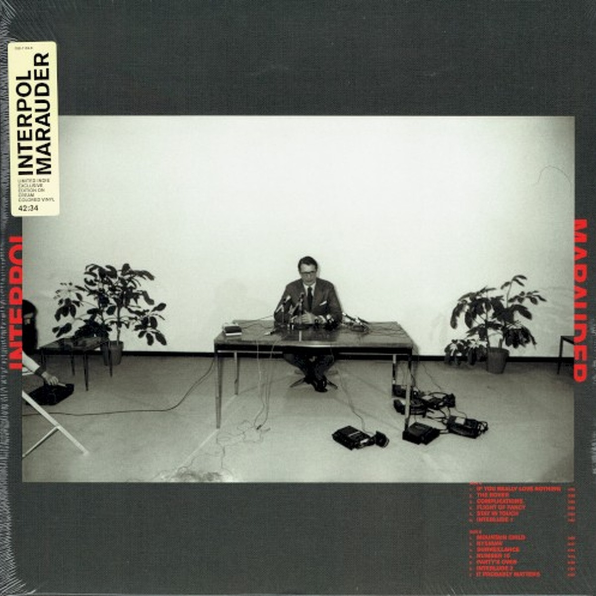 Marauder by Interpol album cover