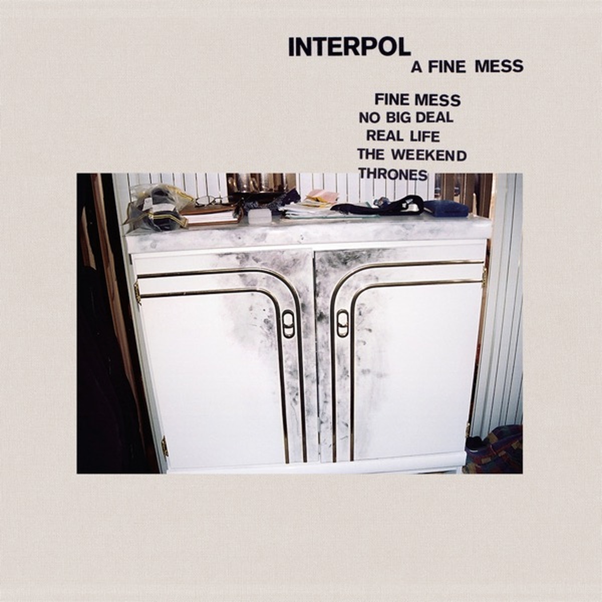 A Fine Mess (EP) by Interpol album cover