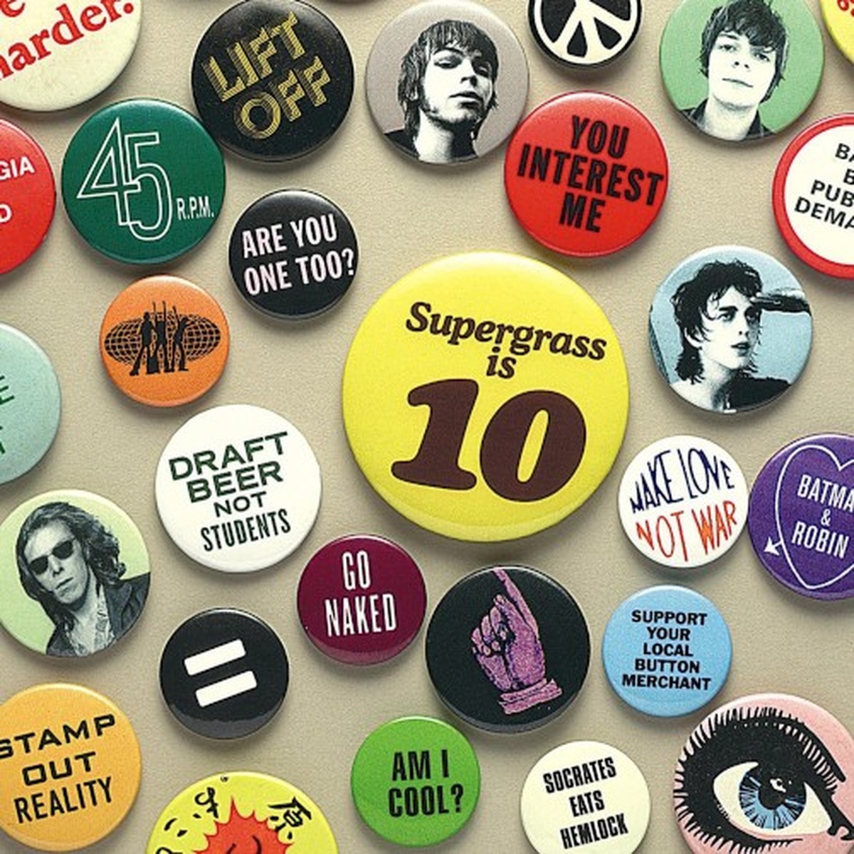 Supergrass Is 10 by Supergrass album cover