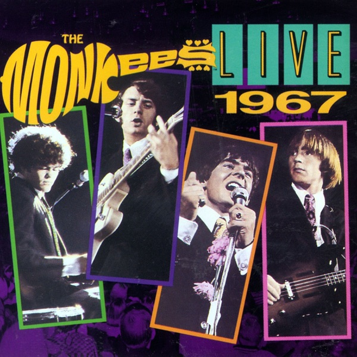 Live 1967 (The Monkees album) by The Monkees album cover