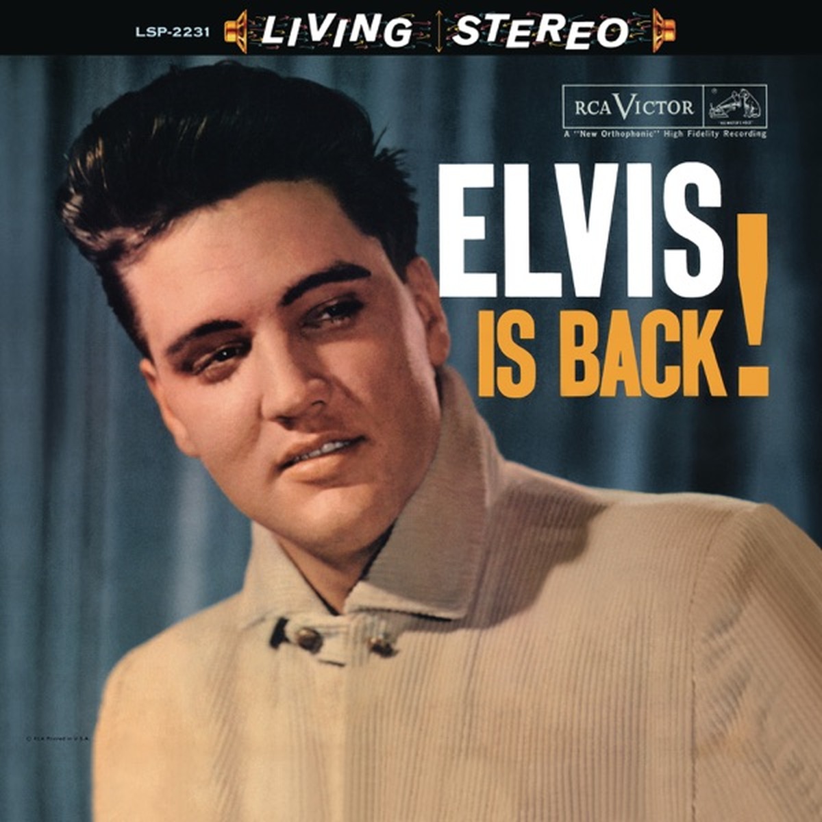 Elvis Is Back! by Elvis Presley album cover