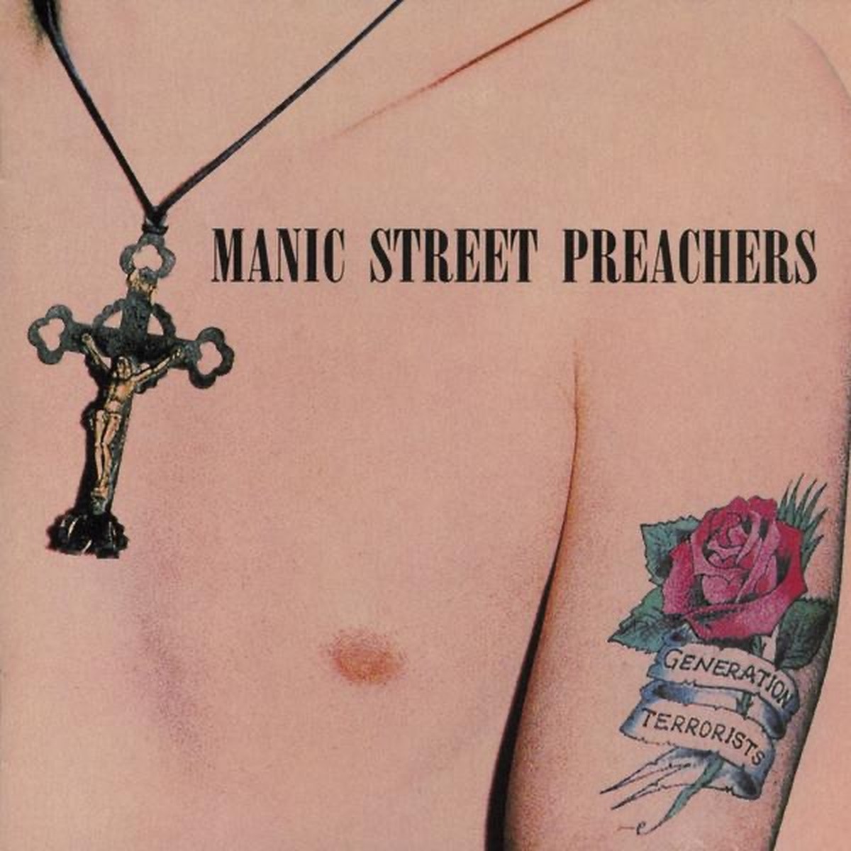 Generation Terrorists by Manic Street Preachers album cover