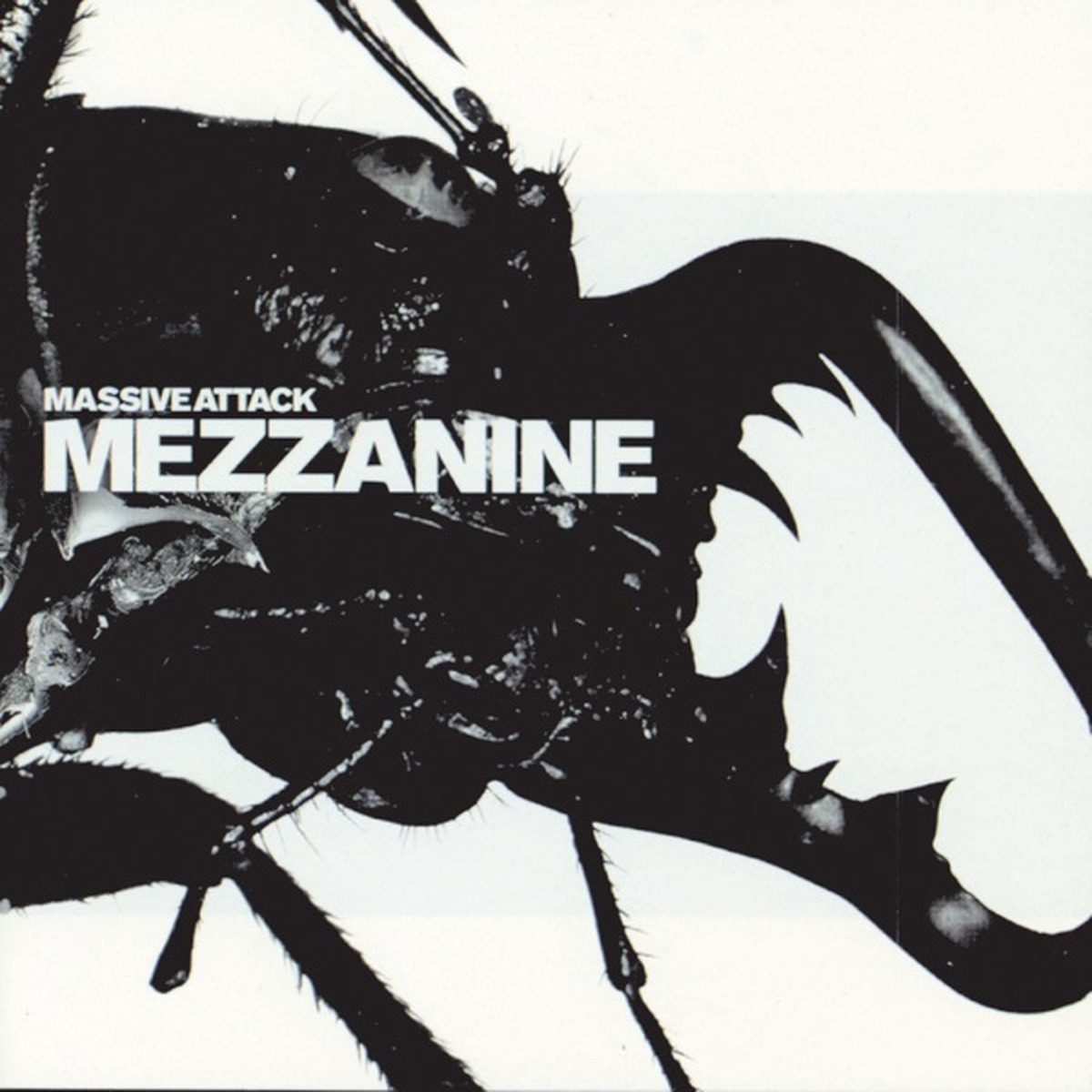 Mezzanine (album) by Massive Attack album cover