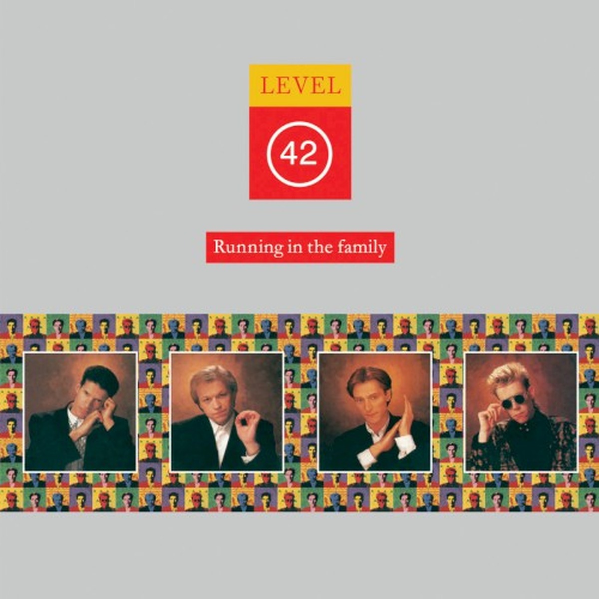Running in the Family by Level 42 album cover