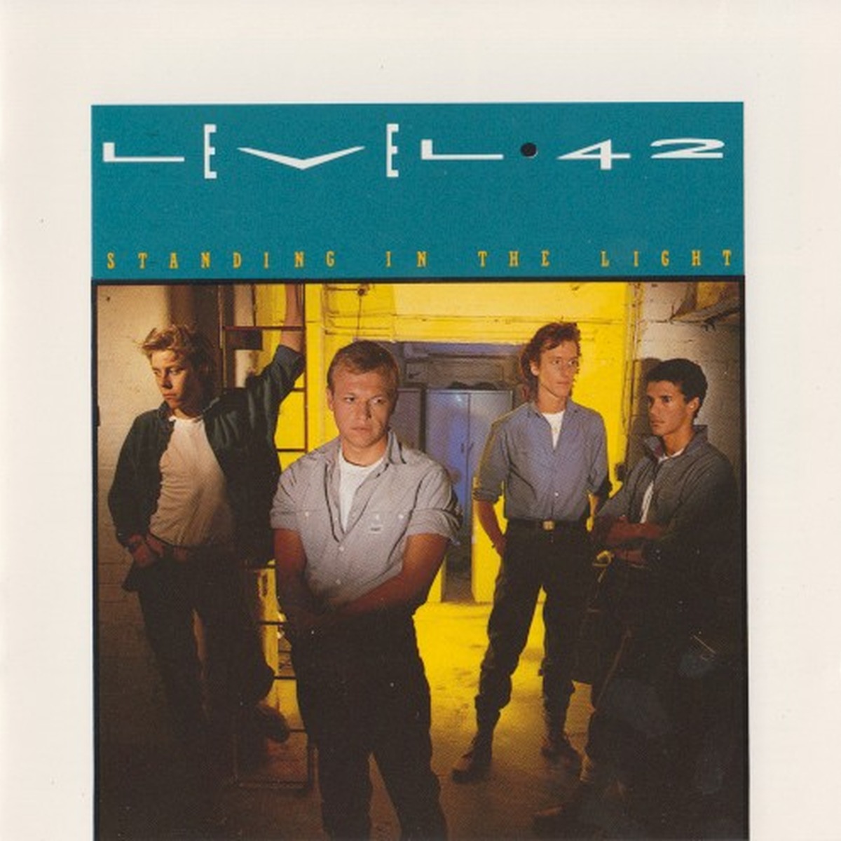 Standing in the Light by Level 42 album cover