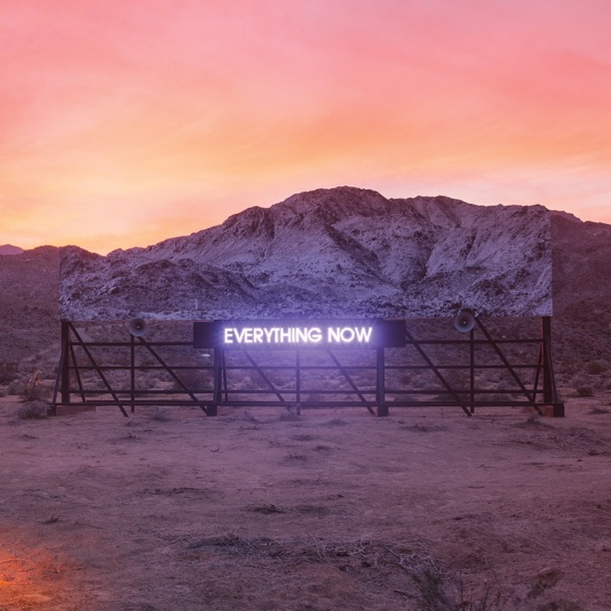 Everything Now by Arcade Fire album cover