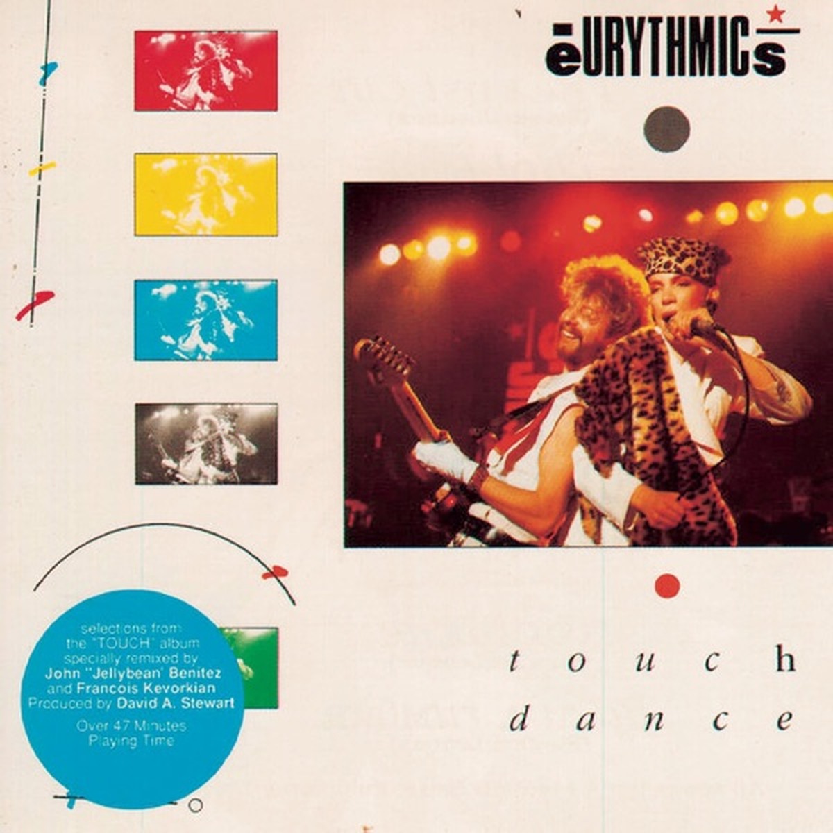 Touch Dance by Eurythmics album cover