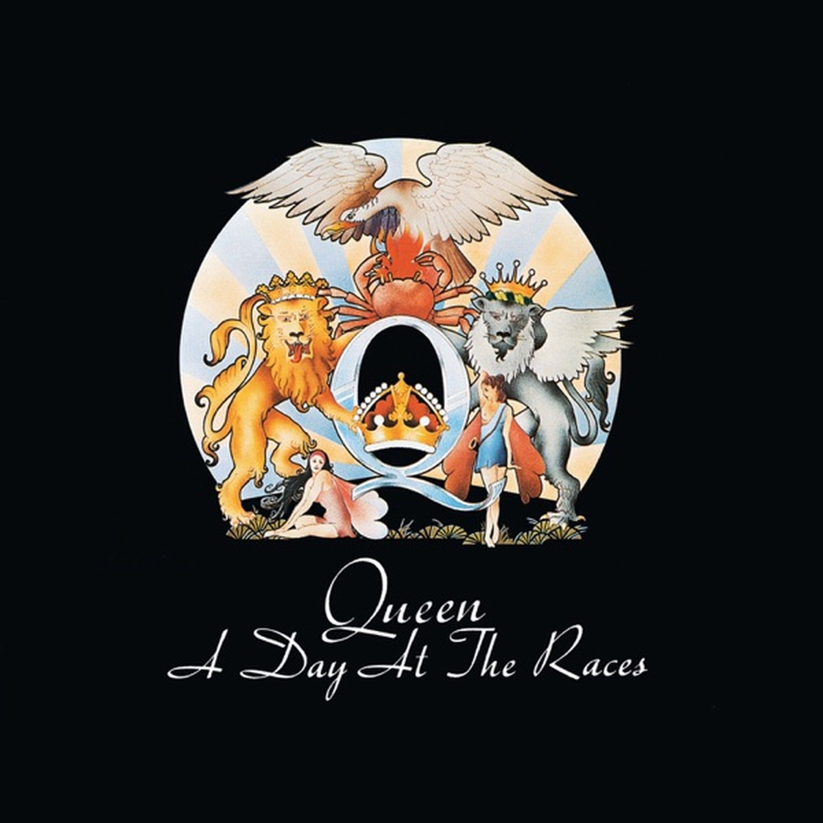 A Day at the Races by Queen album cover