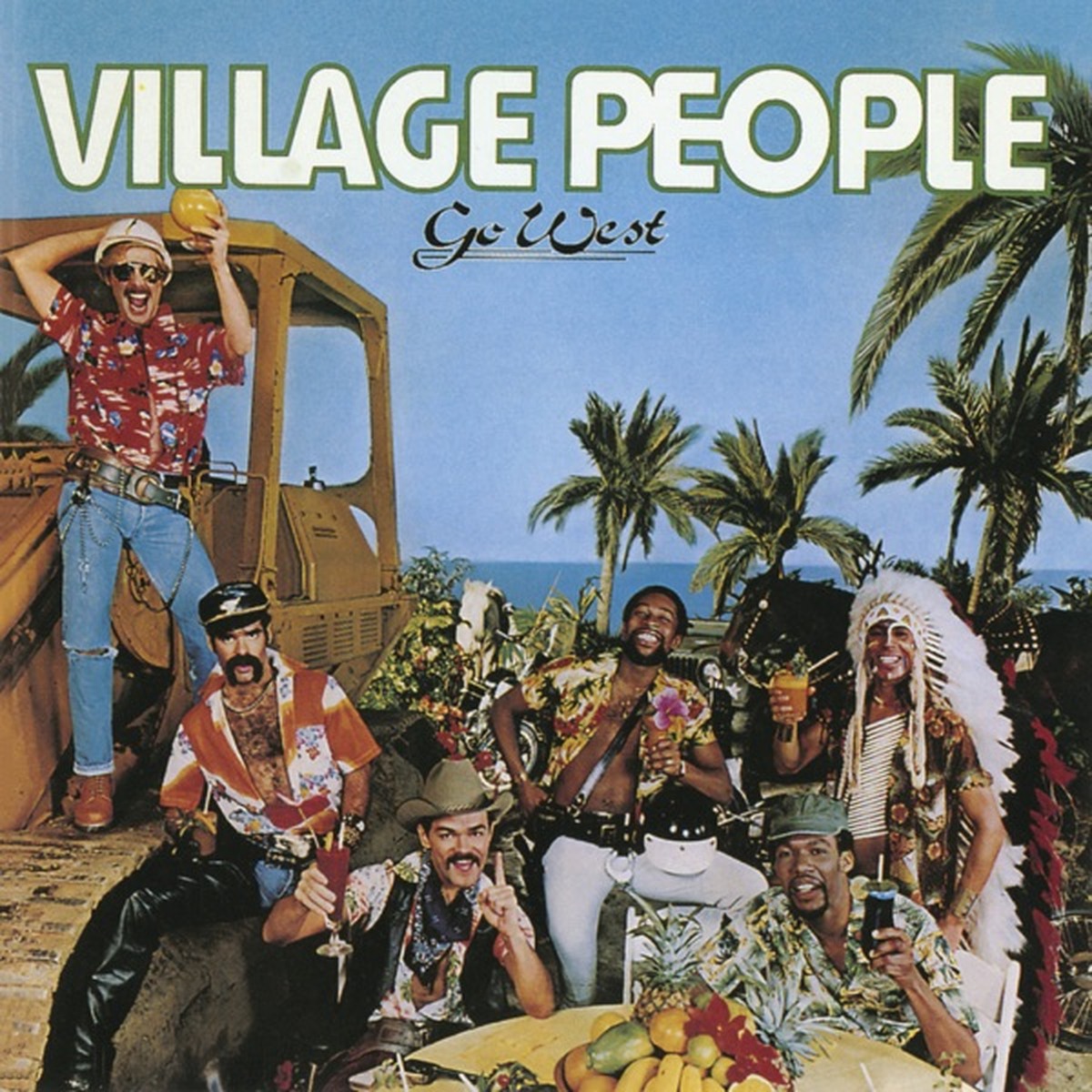 Go West (Village People album) by Village People album cover