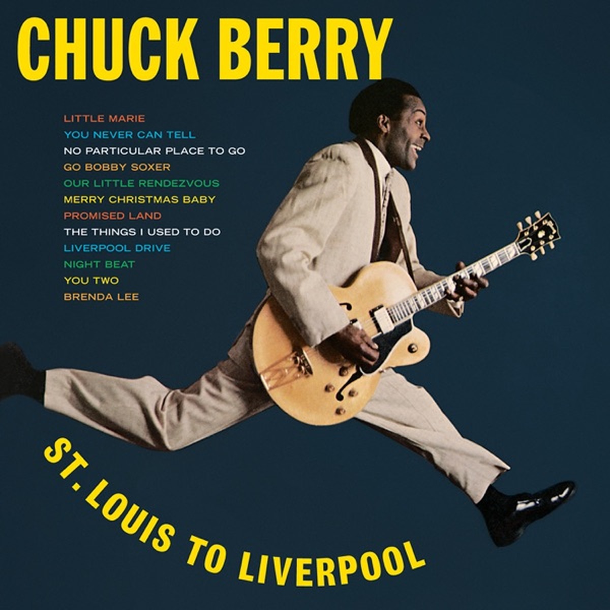 St. Louis to Liverpool by Chuck Berry album cover