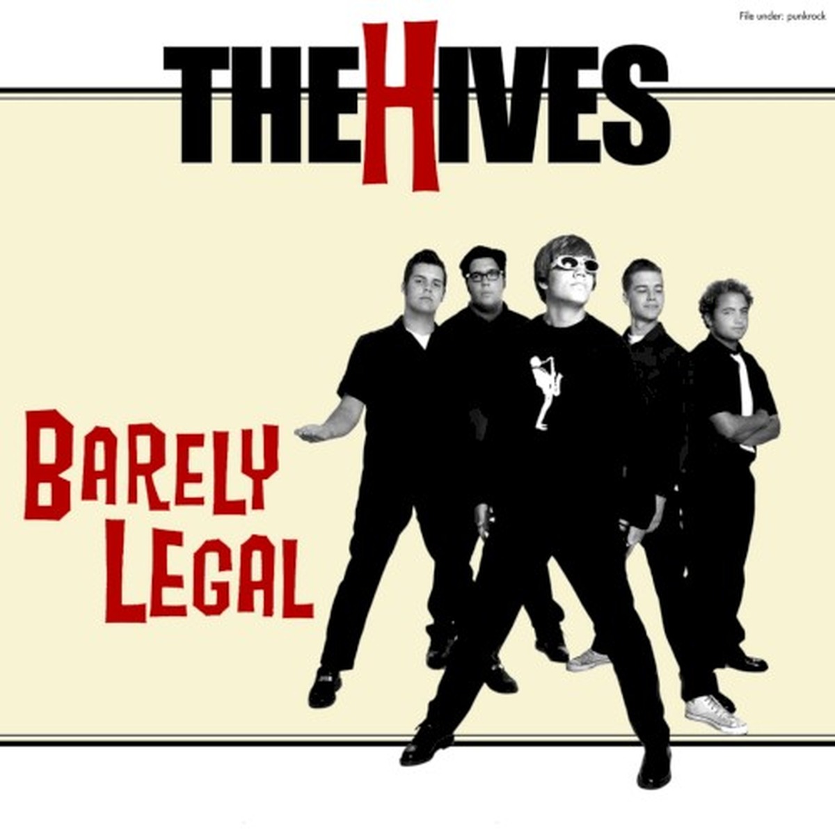 Barely Legal by The Hives album cover