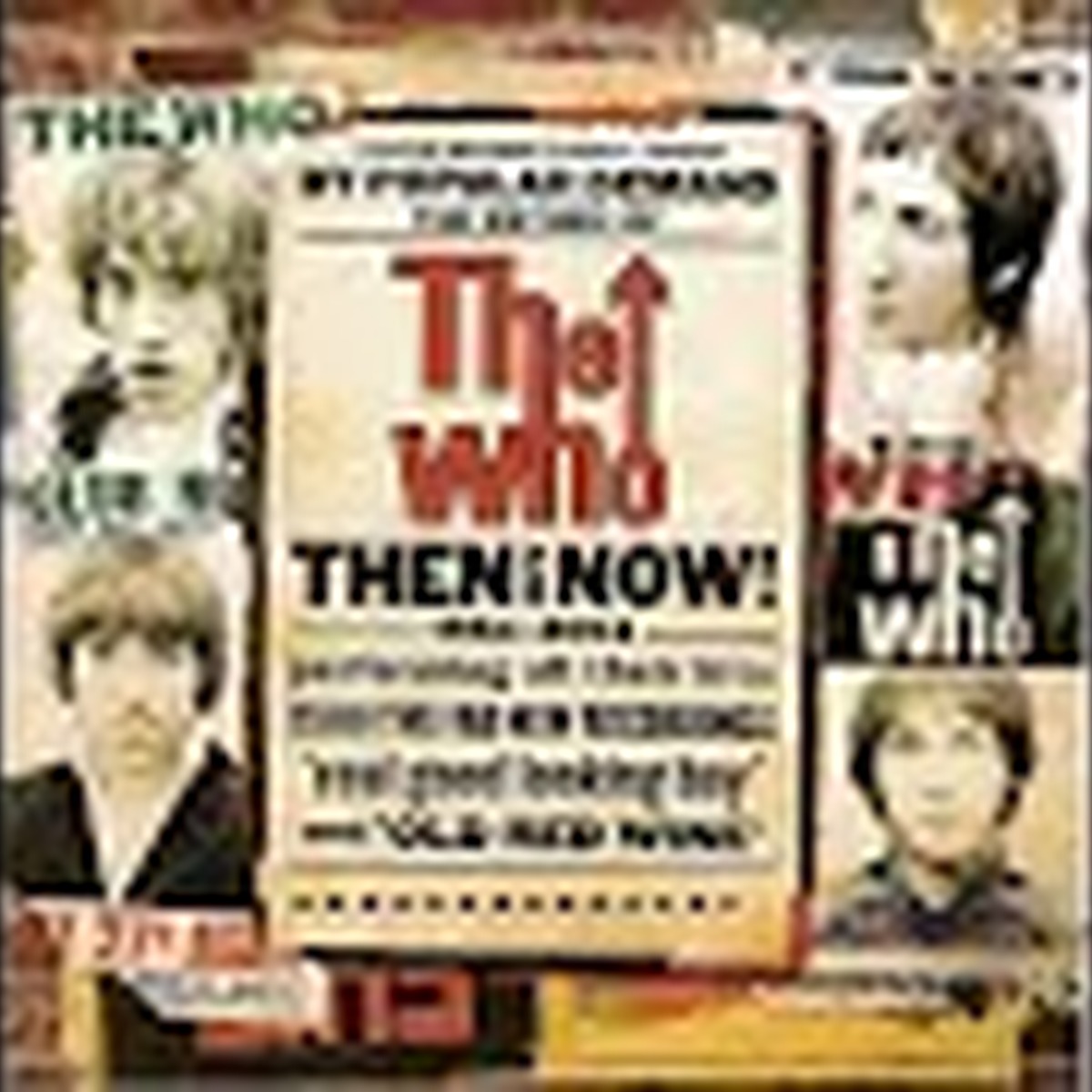 Then and Now (The Who album) by The Who album cover