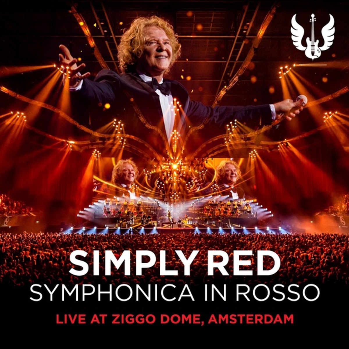 Symphonica in Rosso – Live at Ziggo Dome, Amsterdam by Simply Red album cover