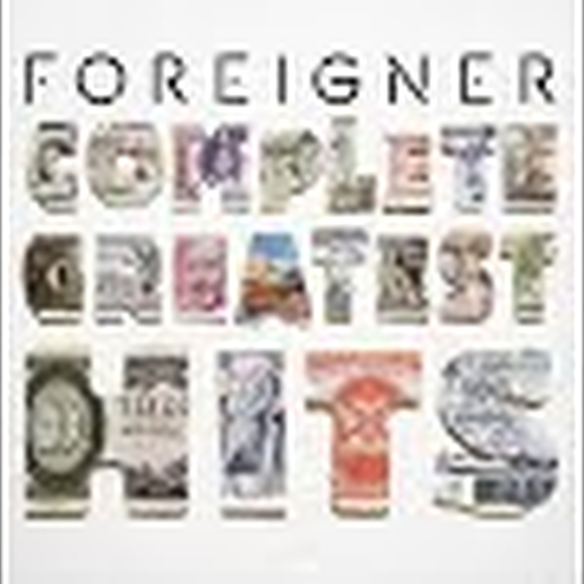 The Definitive Collection (Foreigner album) by Foreigner album cover